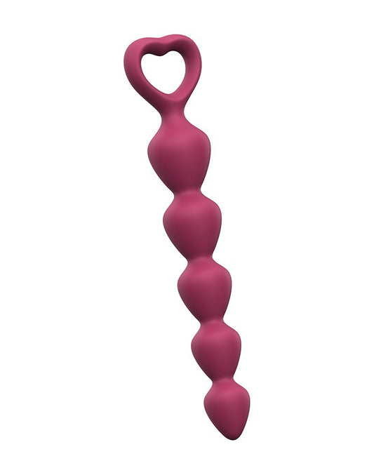 Love To Love - Bing Bang Size M - Anal Beads - Plum - UABDSM