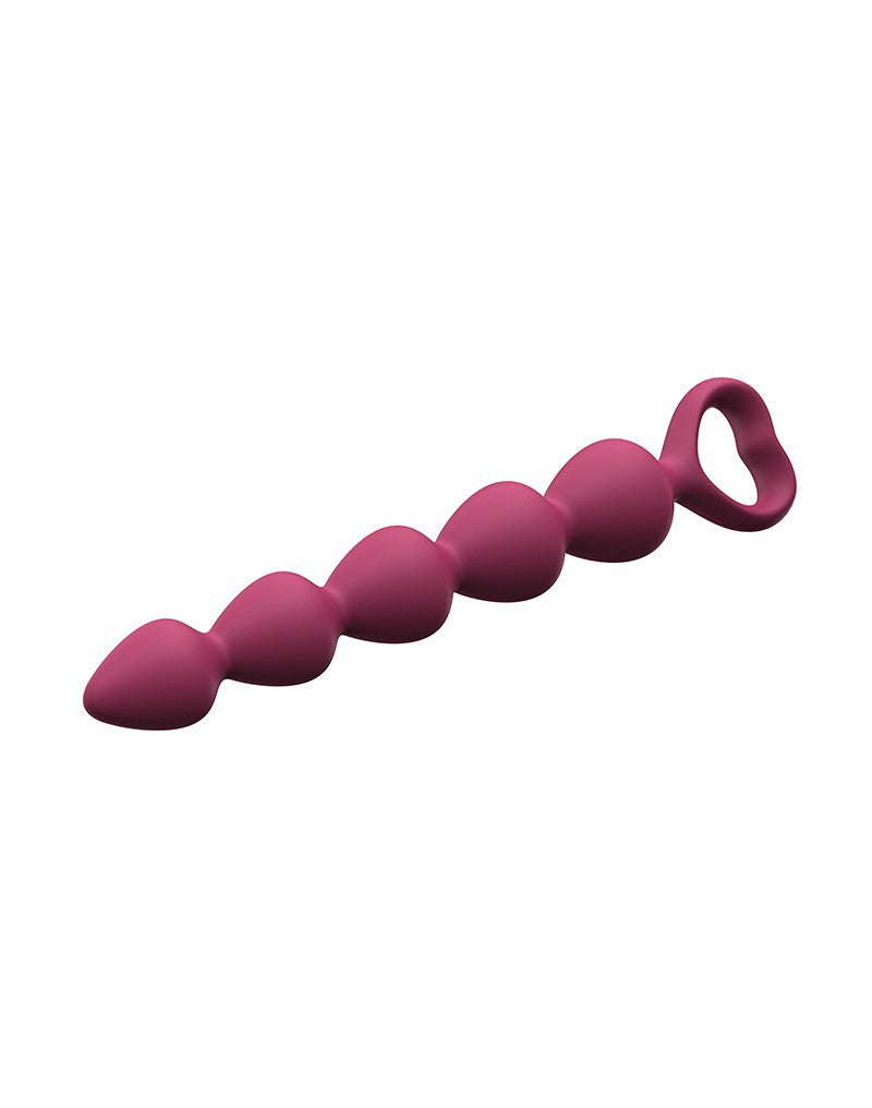 Love To Love - Bing Bang Size M - Anal Beads - Plum - UABDSM