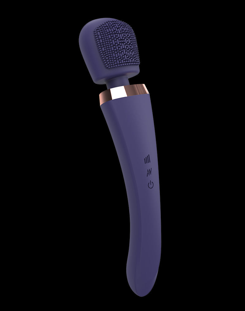 Love To Love - Brush Crush - Wand Vibrator - Indigo - UABDSM