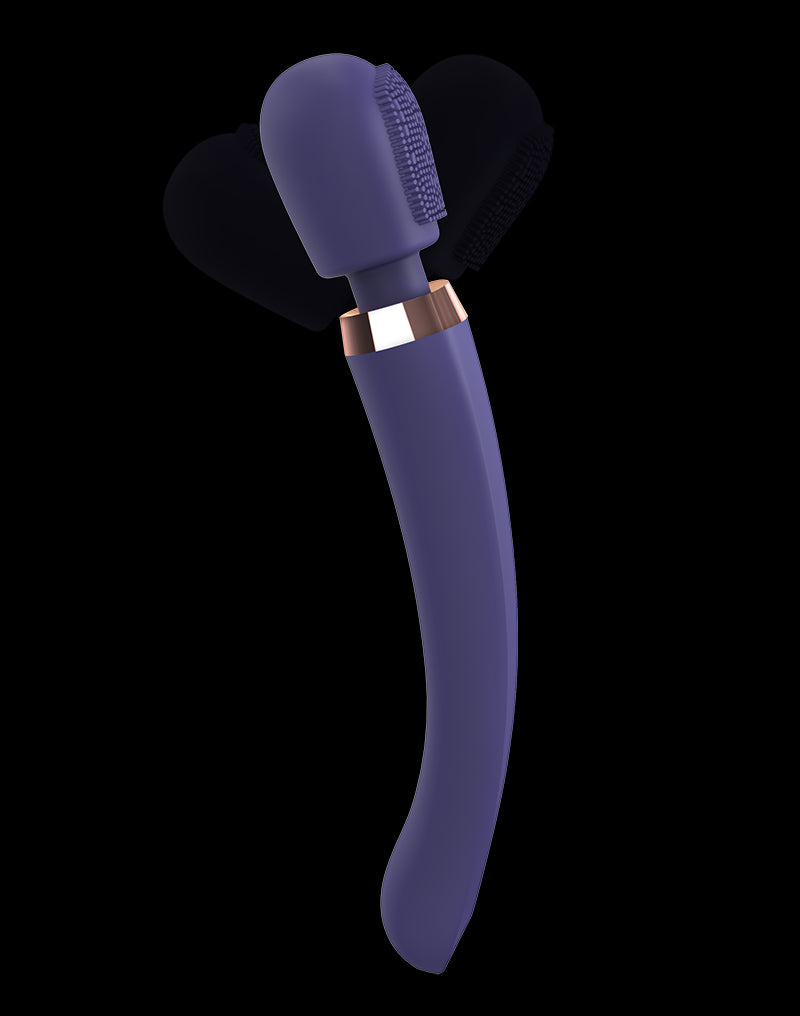 Love To Love - Brush Crush - Wand Vibrator - Indigo - UABDSM