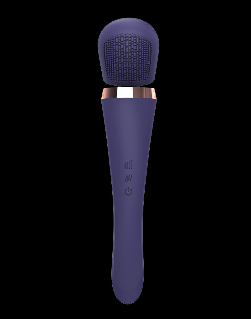 Love To Love - Brush Crush - Wand Vibrator - Indigo - UABDSM