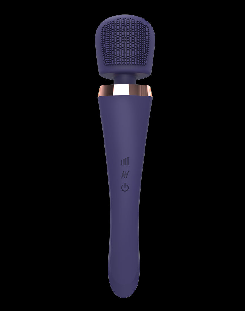 Love To Love - Brush Crush - Wand Vibrator - Indigo - UABDSM