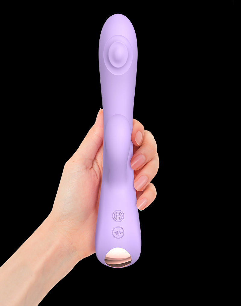 Love To Love - Bunny & Clyde - Rabbit Vibrator - Mauve - UABDSM