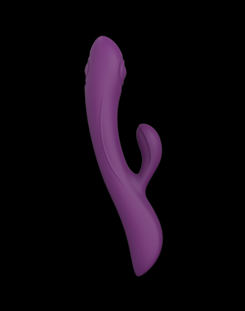 Love To Love - Bunny & Clyde - Rabbit Vibrator - Purple - UABDSM