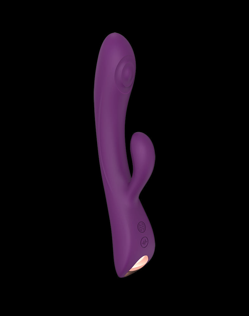 Love To Love - Bunny & Clyde - Rabbit Vibrator - Purple - UABDSM