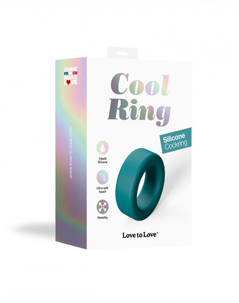 Love To Love - Cool Ring - Cock Ring - Blue - UABDSM