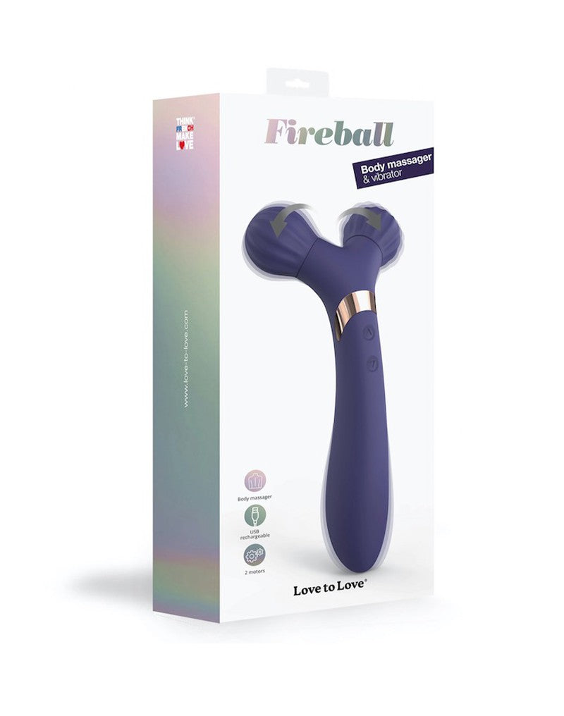 Love To Love - Fireball - Body Massager & Vibrator - Indigo - UABDSM