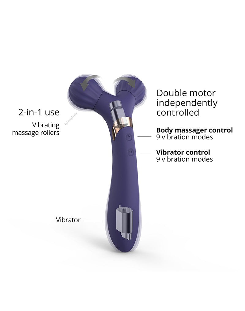 Love To Love - Fireball - Body Massager & Vibrator - Indigo - UABDSM