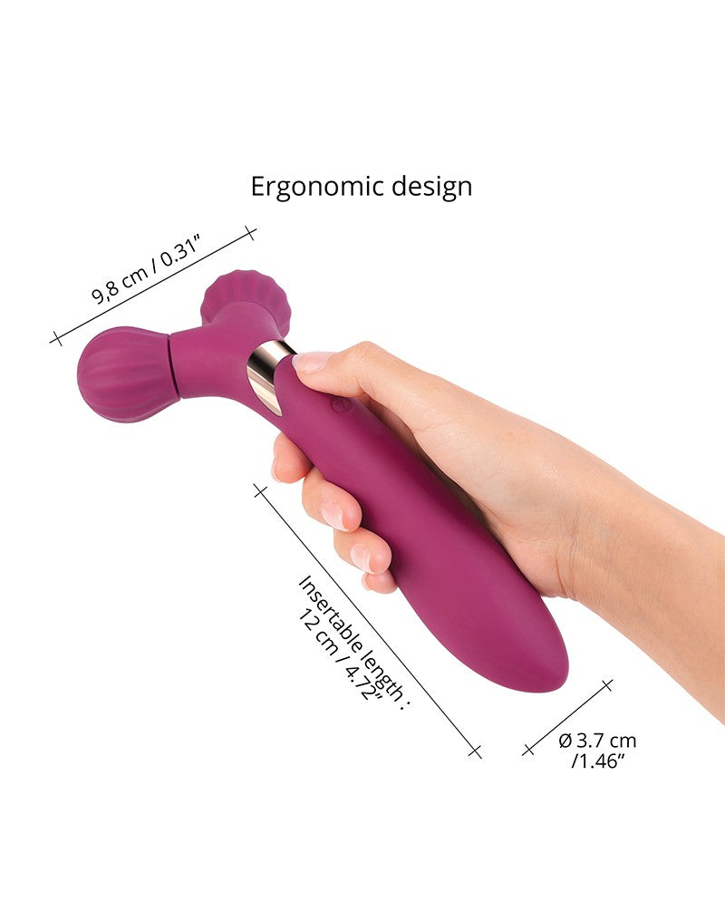 Love To Love - Fireball - Body Massager & Vibrator - Plum - UABDSM