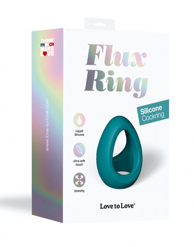 Love To Love - Flux Ring - Cockring - Blue - UABDSM