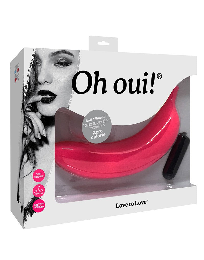 Love To Love - Oh Oui Vibrator - Pink - UABDSM