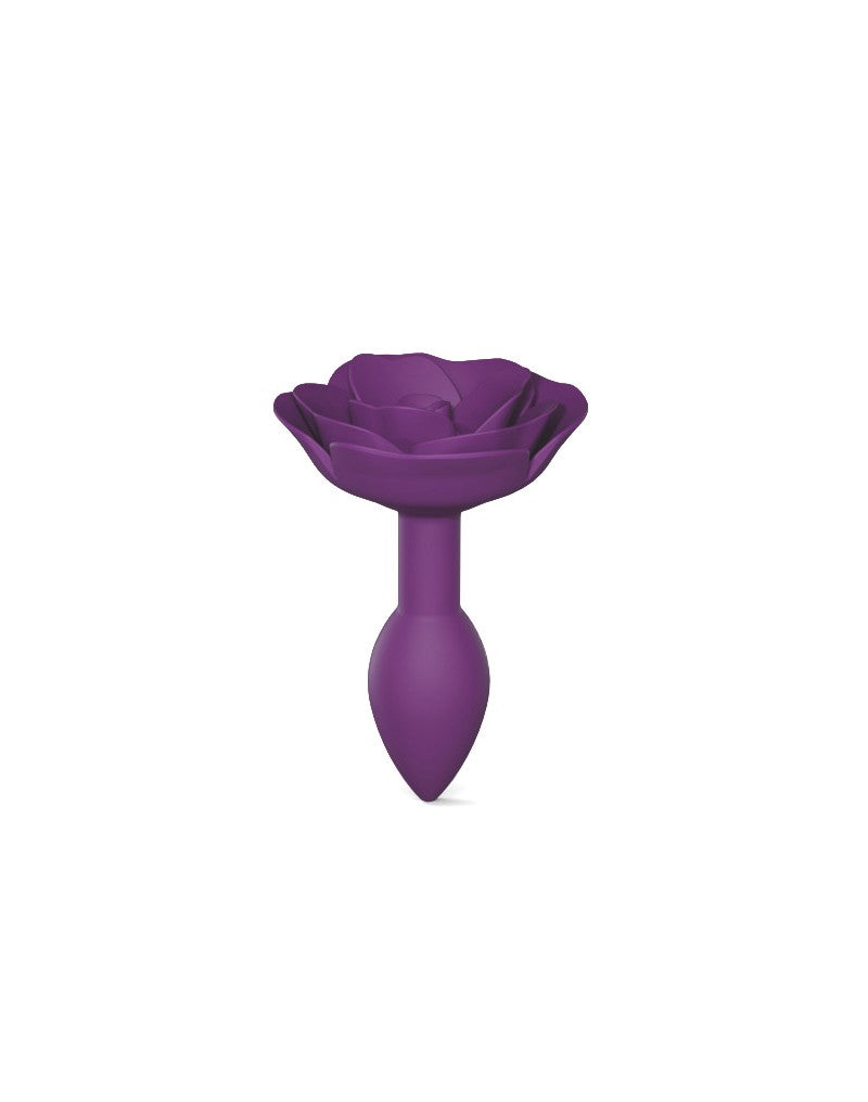 Love To Love - Open Roses Size S - Butt Plug - Purple - UABDSM