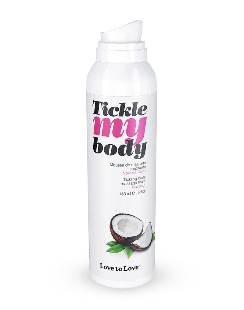 Love To Love - Tickle My Body - Massage Foam - Coconut - 150 Ml – Adult Sex  Toys, Intimate Supplies, Sexual Wellness, Online Sex Store – UABDSM