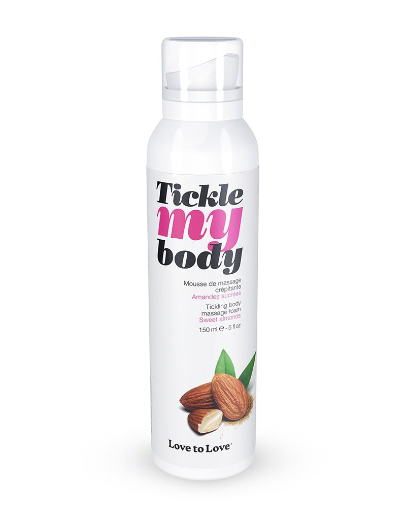 Love To Love - Tickle My Body - Massage Foam - Sugared Almond - 150 Ml - UABDSM