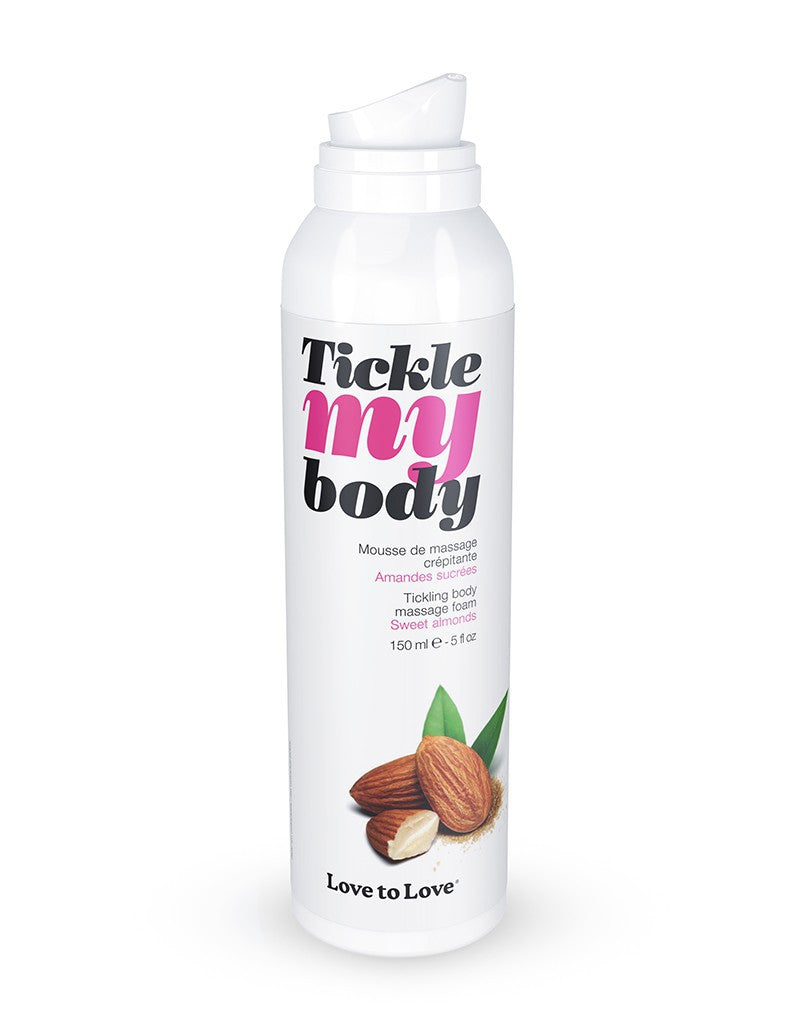 Love To Love - Tickle My Body - Massage Foam - Sugared Almond - 150 Ml - UABDSM