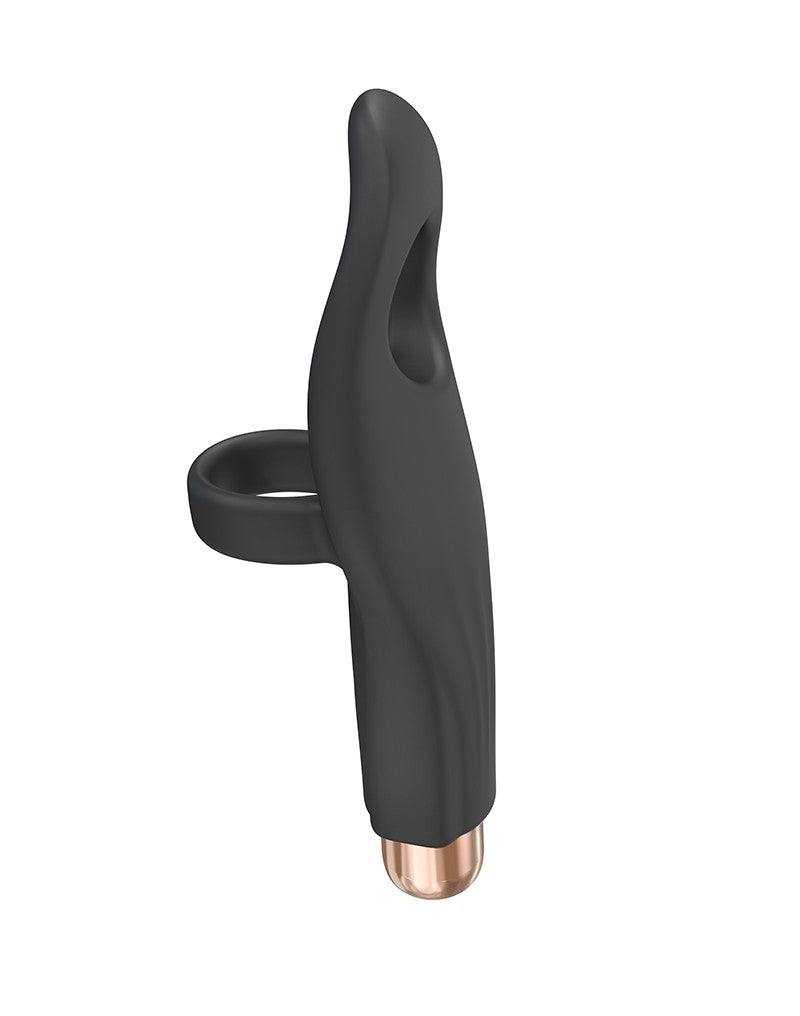 Love To Love - Vibrating Tickle Me - Finger Vibrator - Black - UABDSM