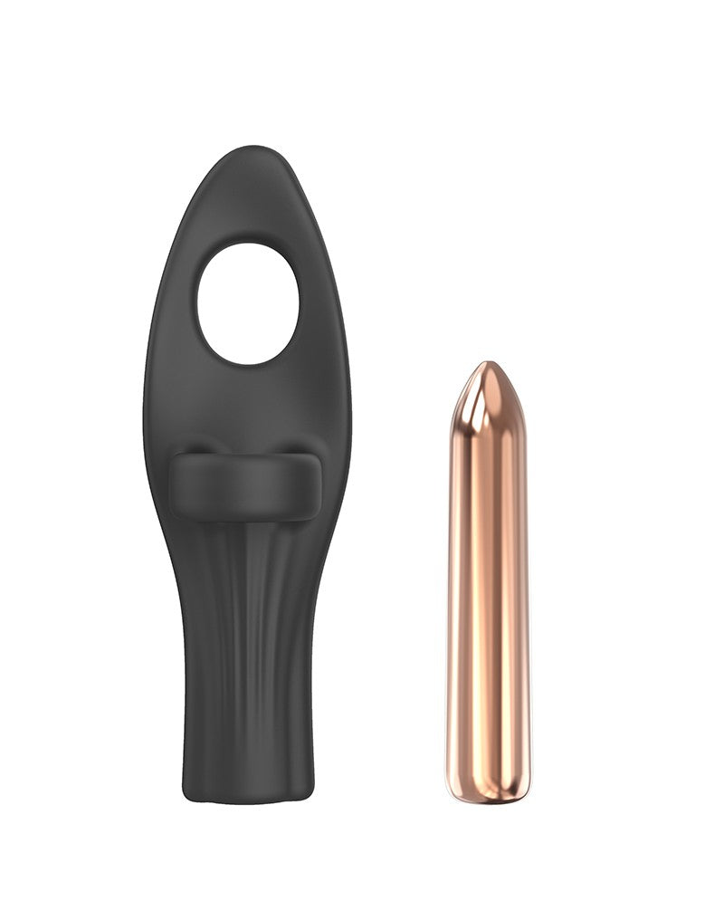 Love To Love - Vibrating Tickle Me - Finger Vibrator - Black - UABDSM