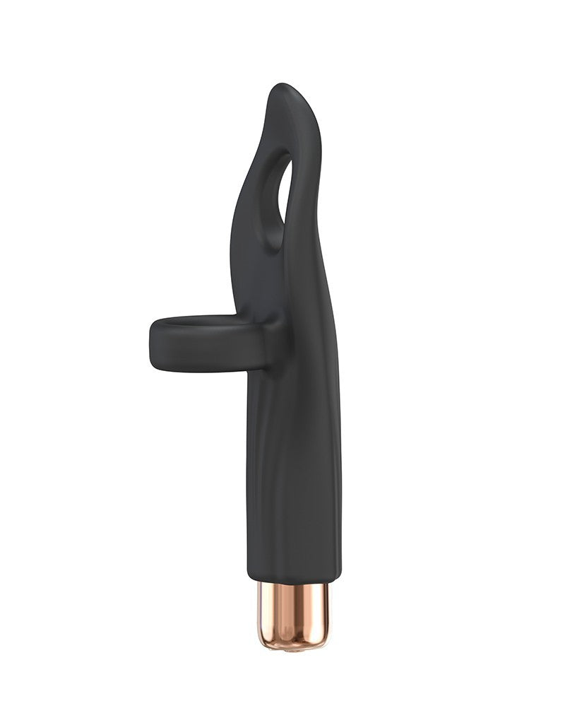 Love To Love - Vibrating Tickle Me - Finger Vibrator - Black - UABDSM