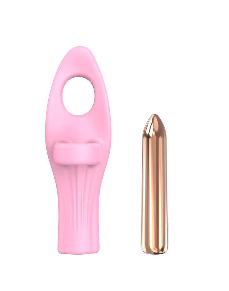 Love To Love - Vibrating Tickle Me - Finger Vibrator - Pink - UABDSM