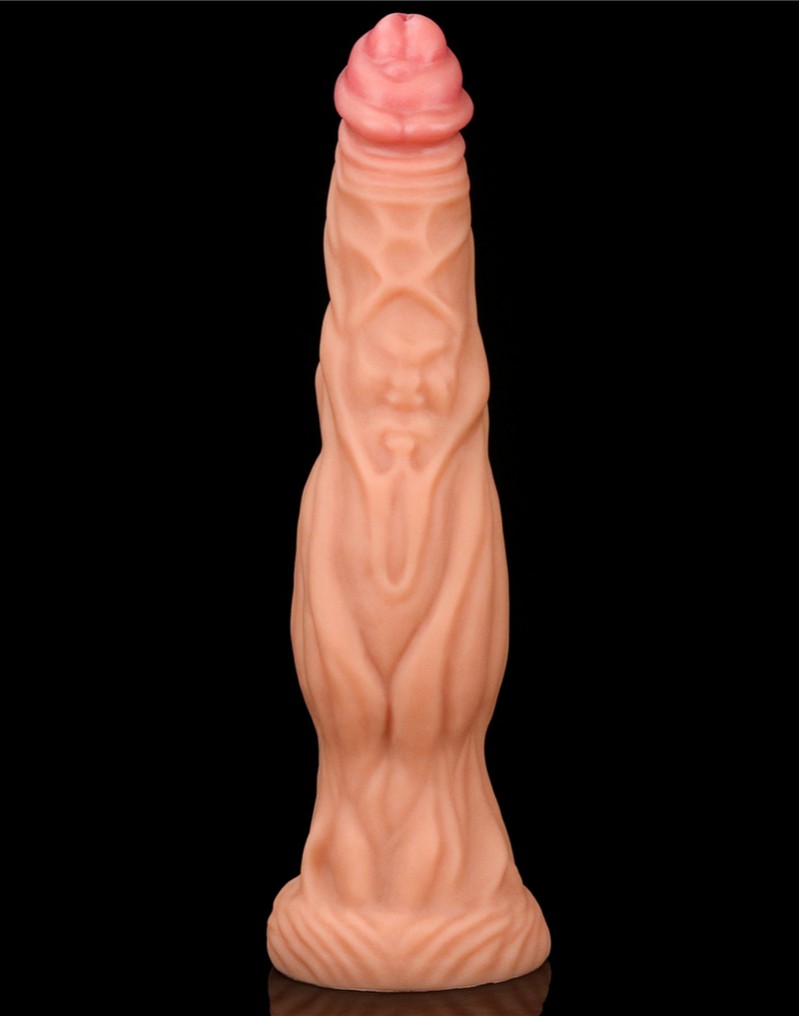 Love Toy - Dildo With Veins 24 Cm - Nude - UABDSM