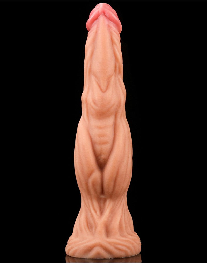 Love Toy - Dildo With Veins 24 Cm - Nude - UABDSM