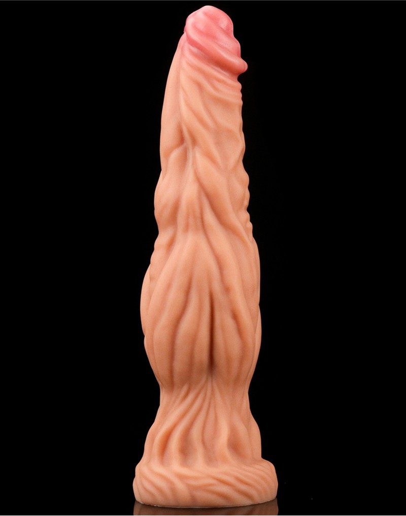 Love Toy - Dildo With Veins 24 Cm - Nude - UABDSM