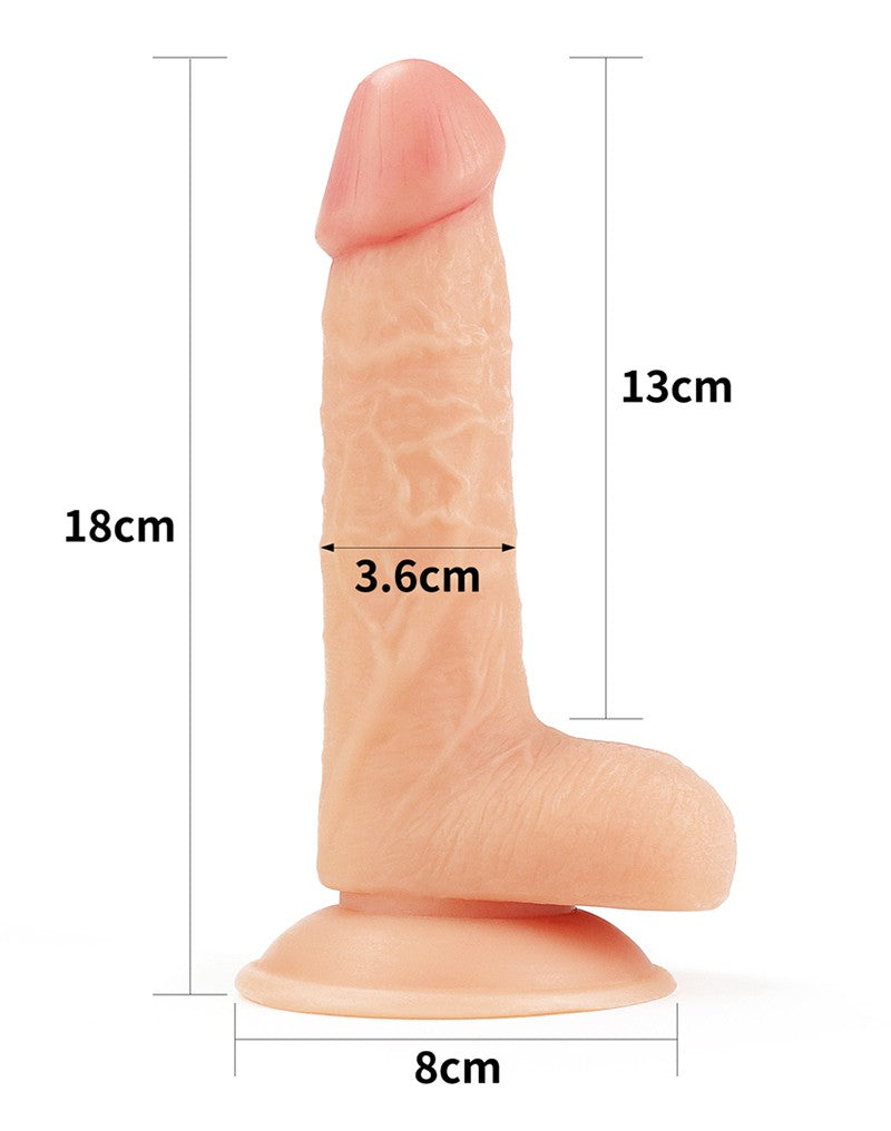 Love Toy Easy Strap-On Set With 18 Cm Dildo - UABDSM