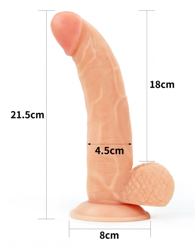 Love Toy Easy Strap-On Set With 215 Cm Dildo - UABDSM