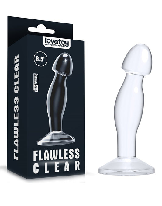 Love Toy - Flawless Clear - Prostate Plug 17 Cm - UABDSM