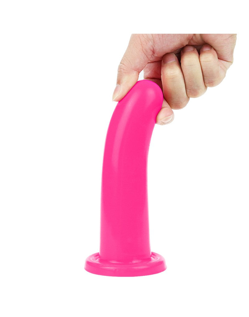 Love Toy - Holy Dong Large Dildo 15.5 Cm - Pink - UABDSM