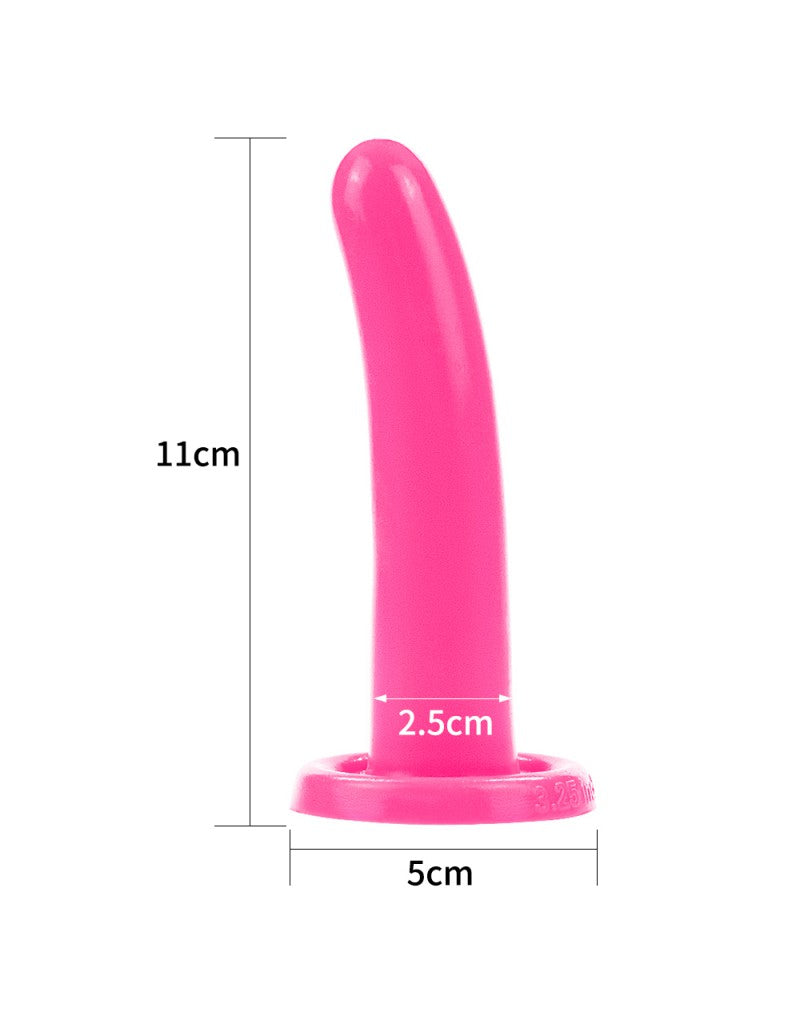 Love Toy - Holy Dong Small Dildo 11 Cm - Pink - UABDSM