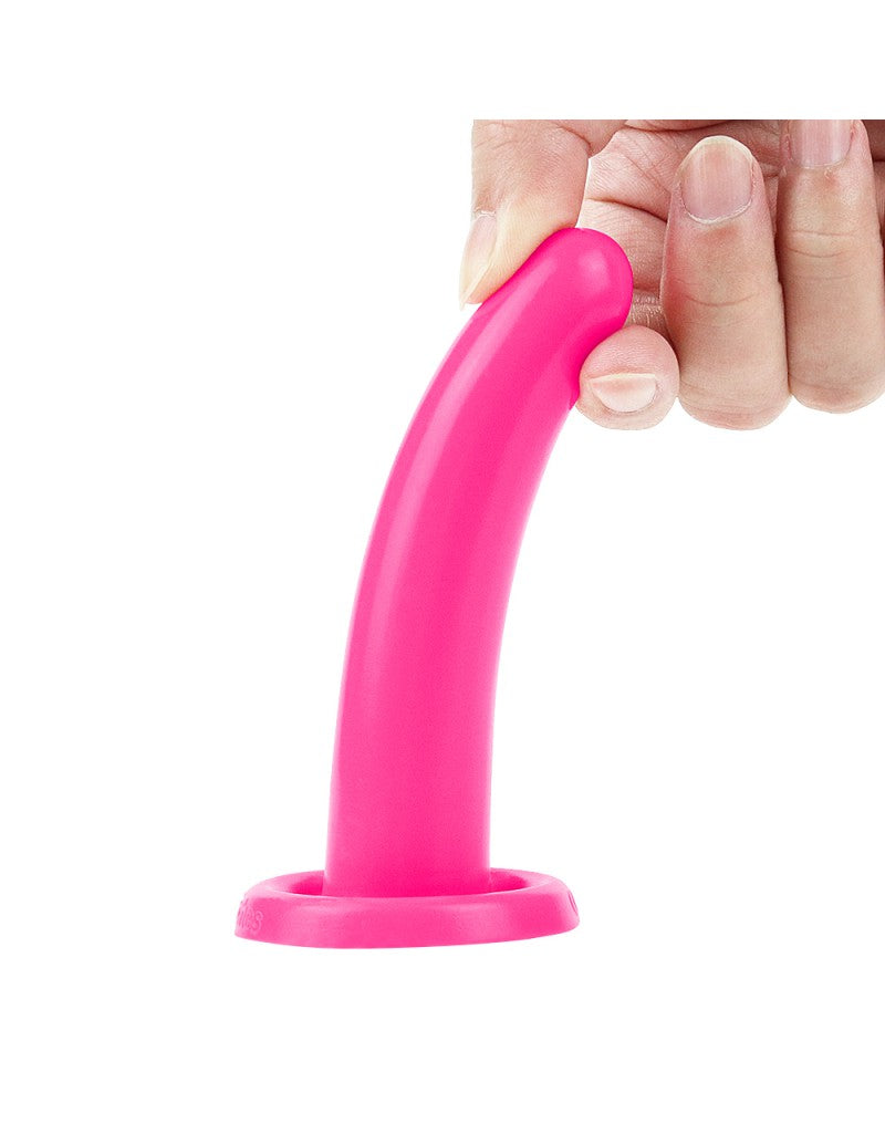 Love Toy - Holy Dong Small Dildo 11 Cm - Pink - UABDSM