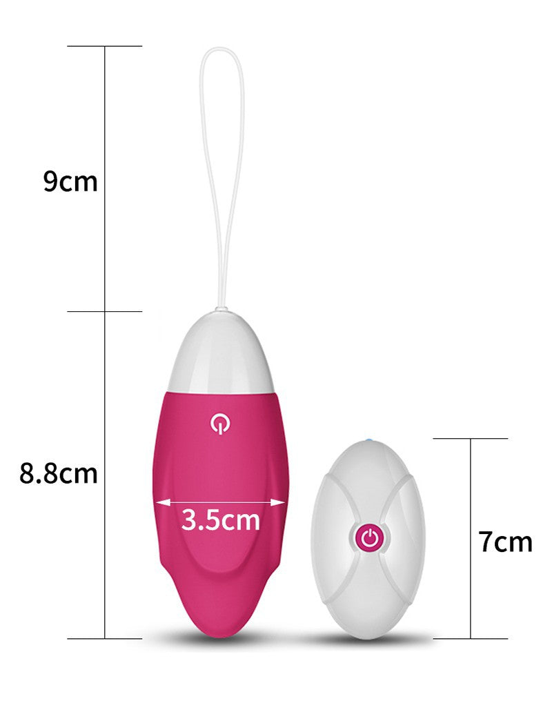 Love Toy - IJoy 2 - Egg Vibrator With Remote Control - Pink - UABDSM