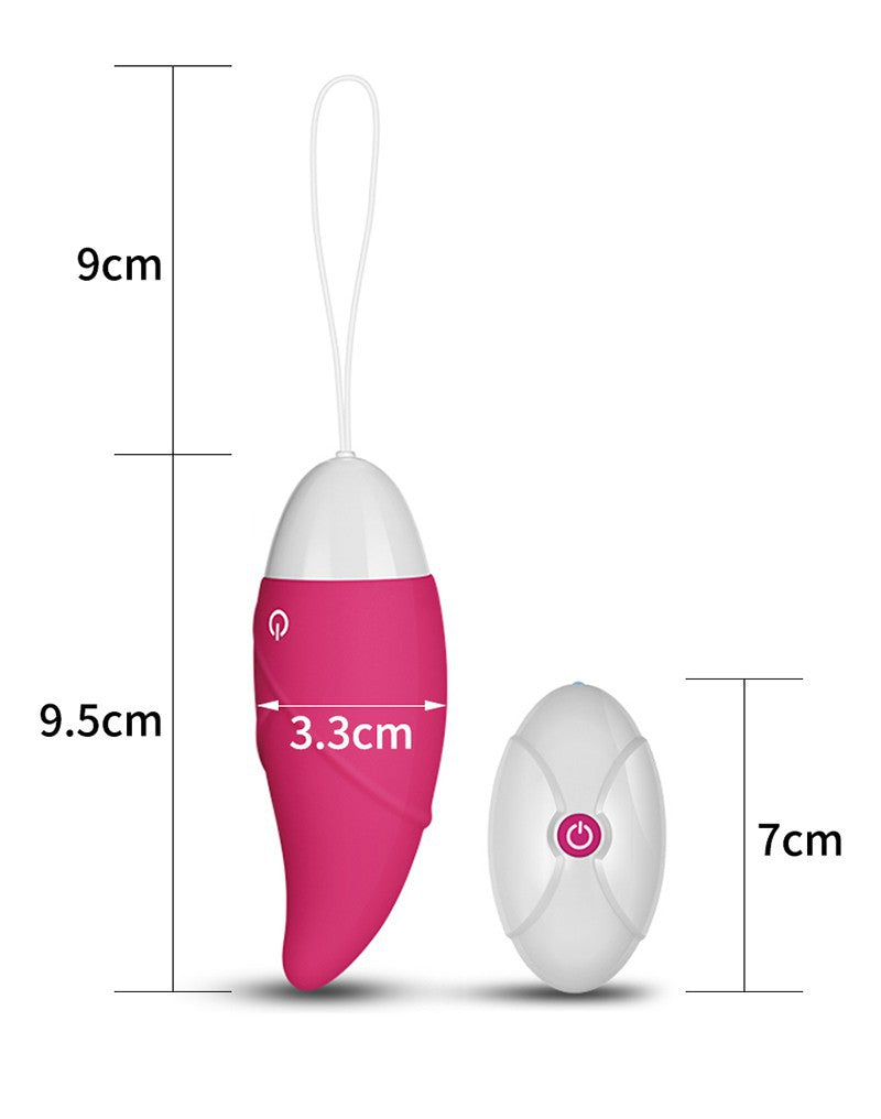 Love Toy - IJoy 3 - Egg Vibrator With Remote Control - Pink - UABDSM