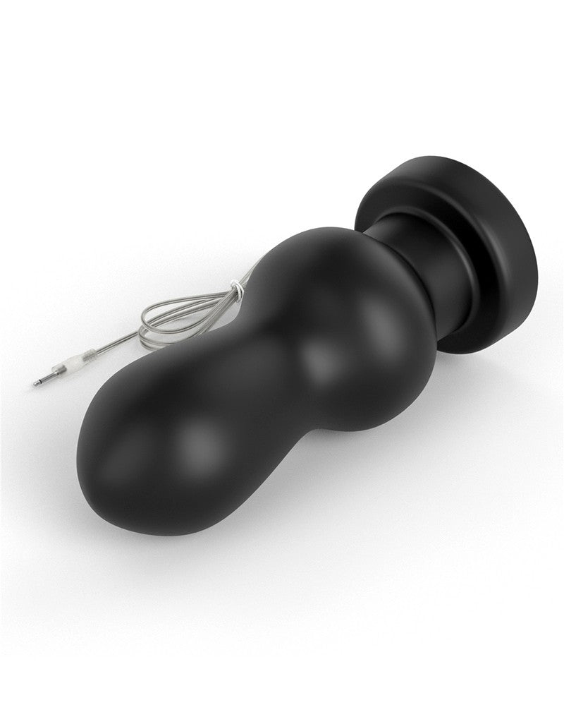Love Toy - King Size Vibrating Anal Rammer 18 Cm - Black - UABDSM