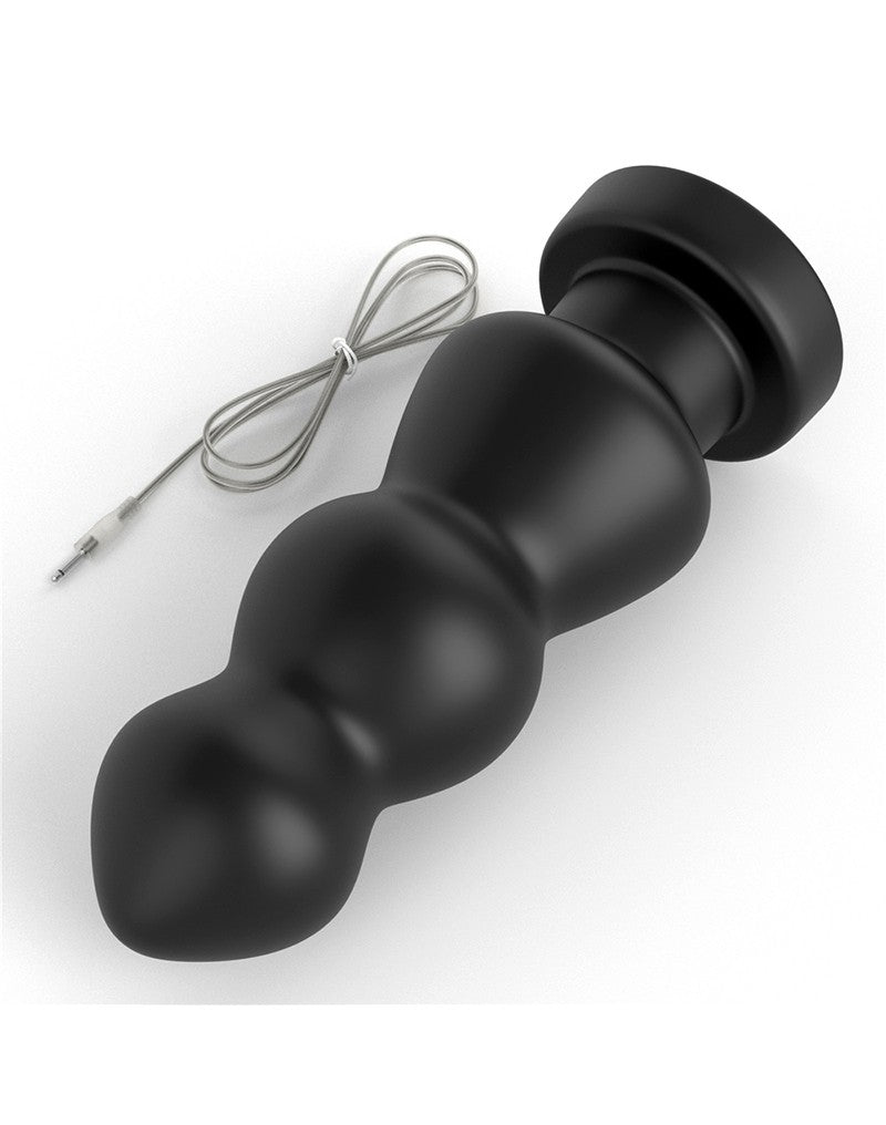 Love Toy - King Size Vibrating Anal Rigger 20 Cm - Black - UABDSM