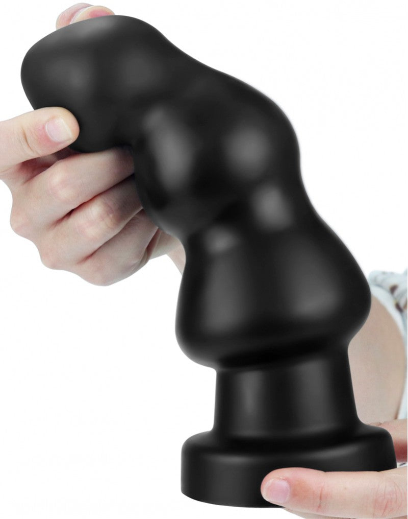 Love Toy - King Size Vibrating Anal Rigger 20 Cm - Black - UABDSM