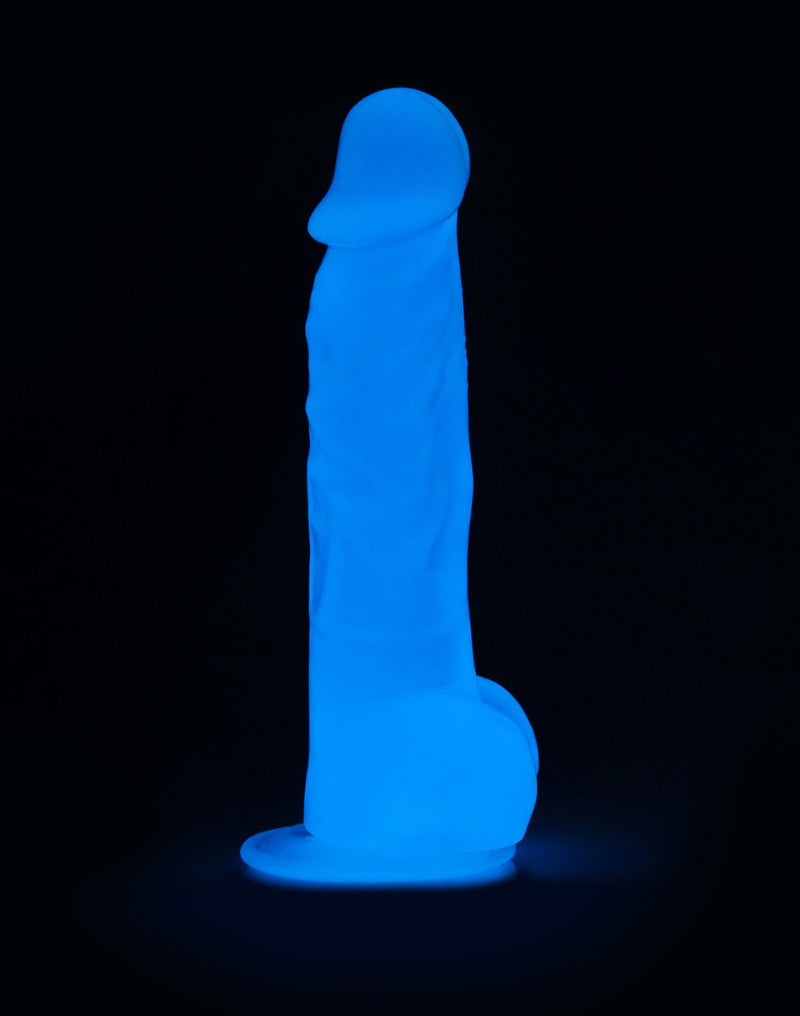 Love Toy - Lumino Play Dildo 21.5 Cm - Glow In The Dark - UABDSM