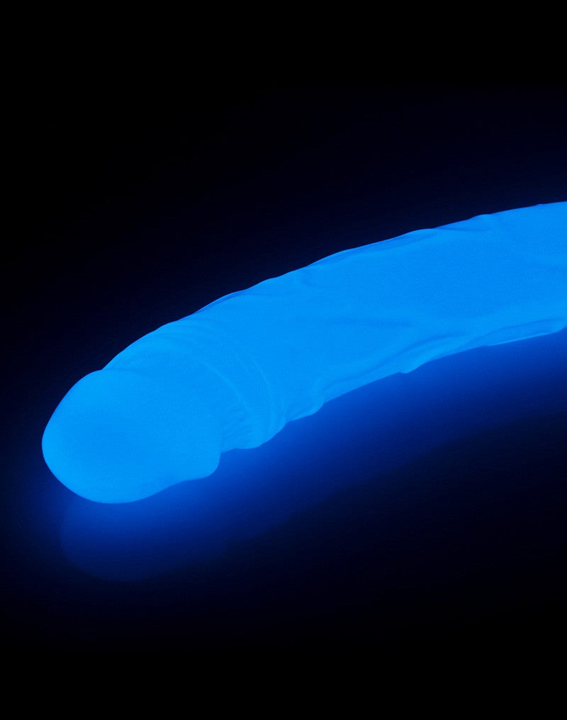 Love Toy - Lumino Play Double Dildo 37 Cm - Glow In The Dark - UABDSM