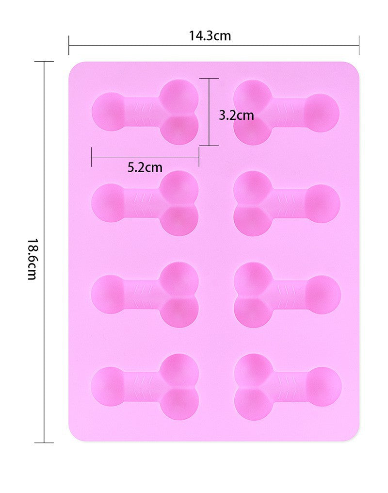 Love Toy - Penis Shaped Tray For Chocolate Or Ice - UABDSM