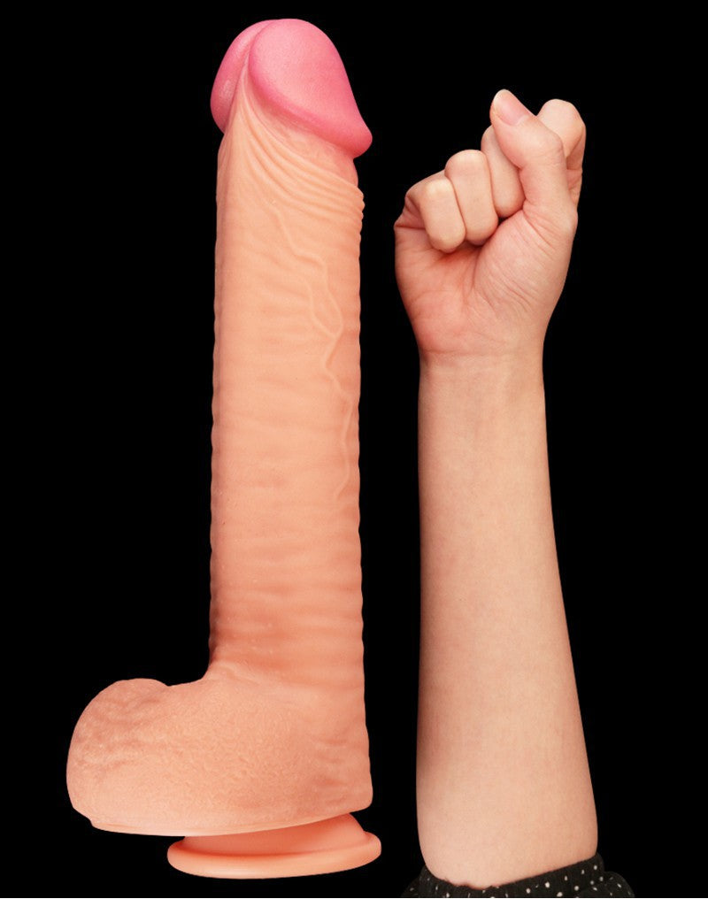 Love Toy - Realistic Dildo 30.5 Cm - Nude - UABDSM