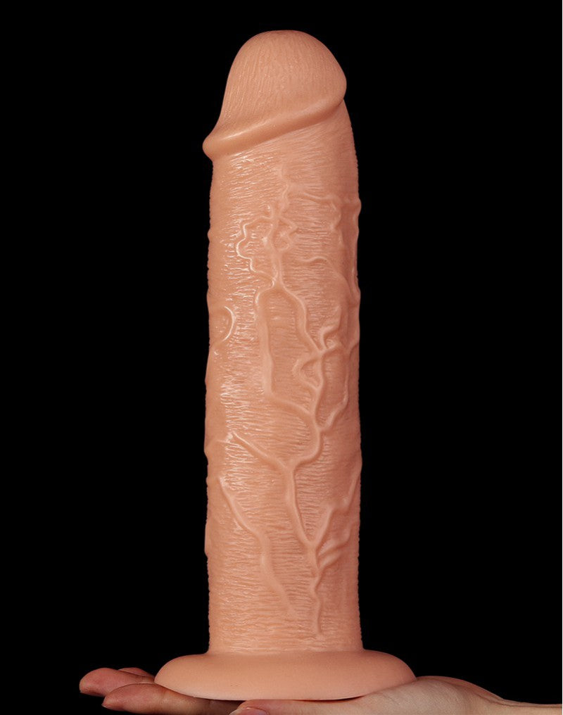 Love Toy - Realistic Long Vibrating Dildo 28 Cm - Nude - UABDSM