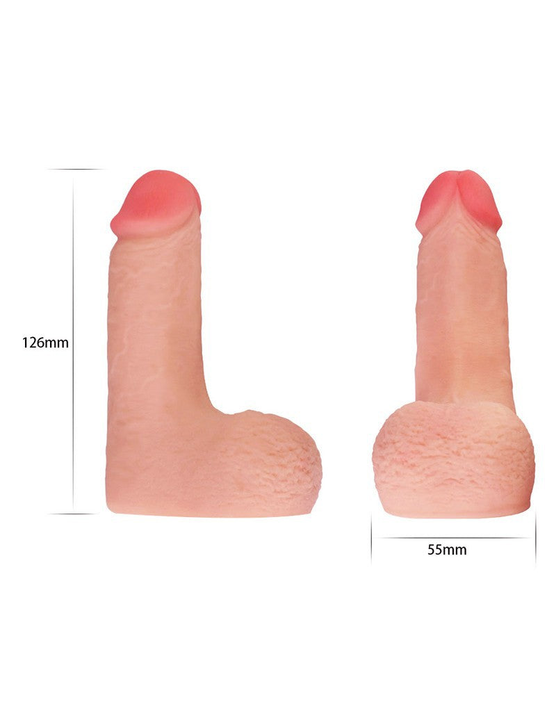 Love Toy - Skinlike Limpy Cock 13 Cm - Nude - UABDSM