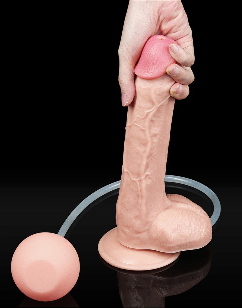 Love Toy - Squirt Extreme Dildo 25 Cm - Nude - UABDSM