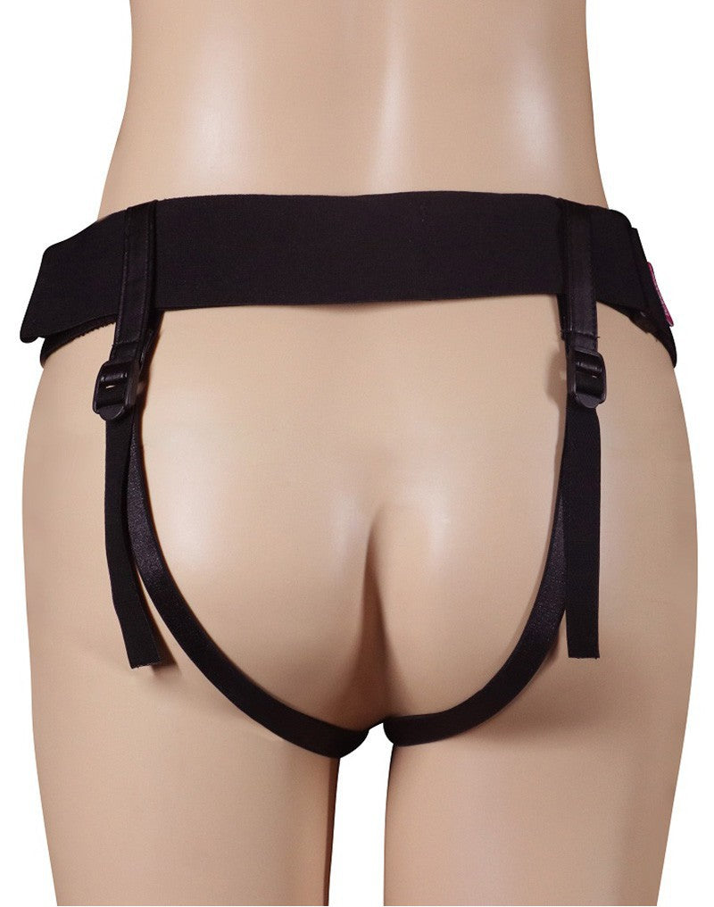 Love Toy - Strap-On Harness With Dildo 22 Cm - Nude - UABDSM