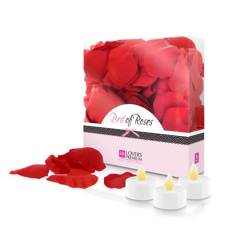Loverspremium -  Bed of Roses Red - UABDSM