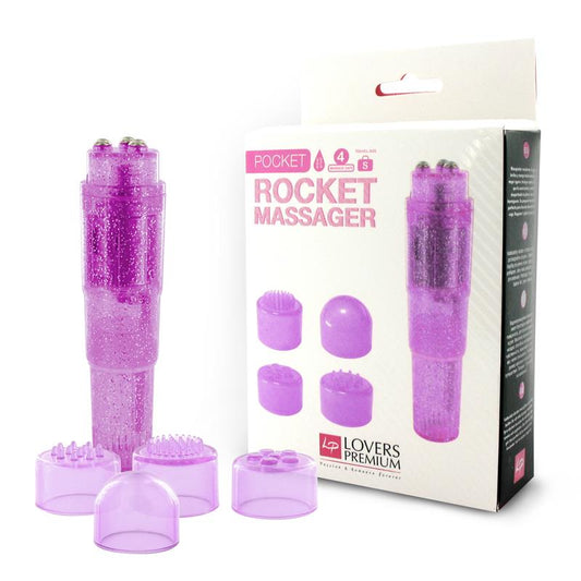 Loverspremium - Pocket Rocket Massager Purple - UABDSM