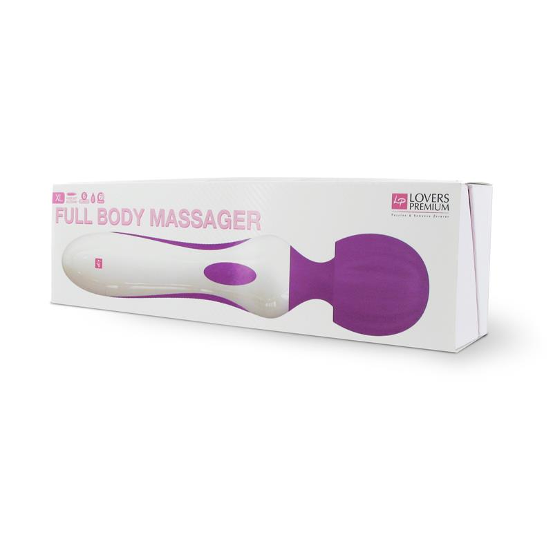 Loverspremium -XL Full Body Massager Purple - UABDSM