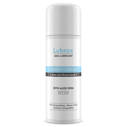 Lubrax Anal Lubricant Mixed Base Water and Silicone 100 ml - UABDSM