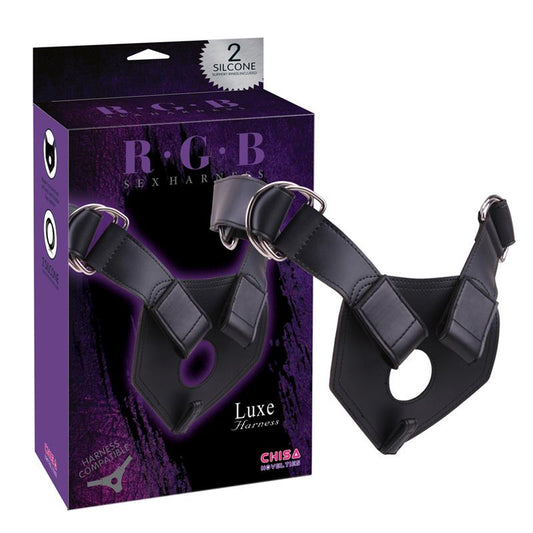 Luxe Harness Silicone Black - UABDSM